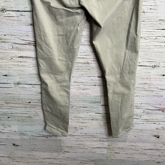 Citizens of humanity tan brown high rise rocket crop jeans size 27 - Picture 8 of 10